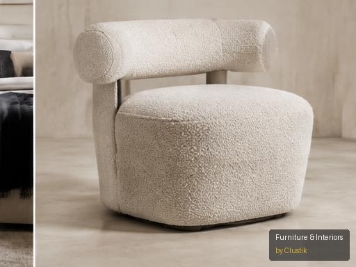 Yara Bedroom Chair — editorial view 2