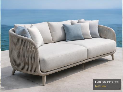 Brisa Outdoor Sofa — editorial view 2