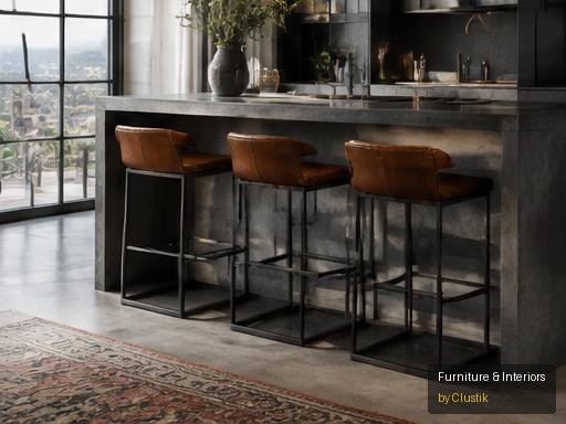 Orson Bar Stool — editorial view 1
