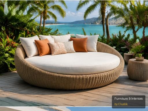 Delta Outdoor Sofa — editorial view 1
