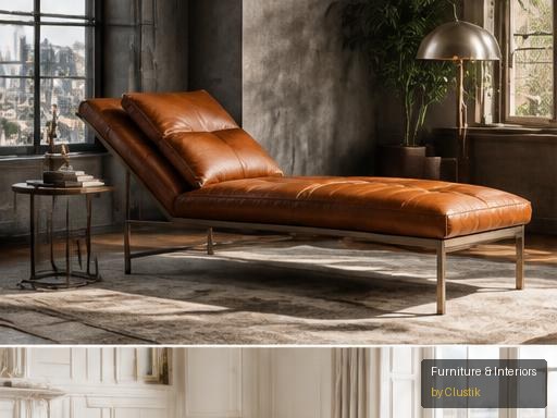 Estela Chaise Lounge — editorial view 1
