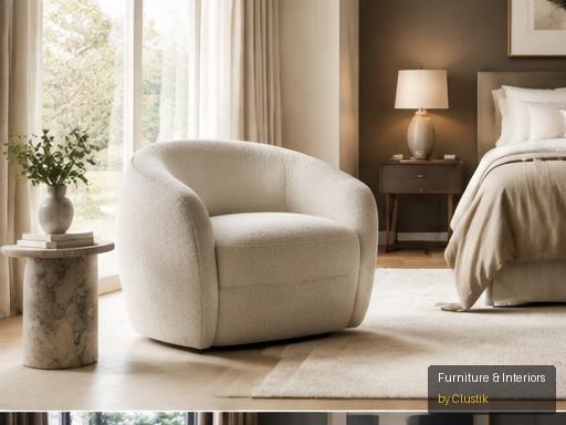 Umbria Bedroom Chair — editorial view 1