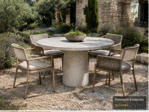 Garda Outdoor Table — editorial view 1