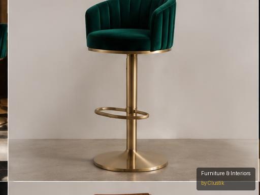 Nadir Bar Stool — editorial view 2