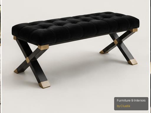 Duna Bedroom Bench — editorial view 2