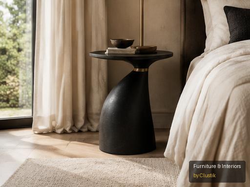 Iria Bedside Table — editorial view 1