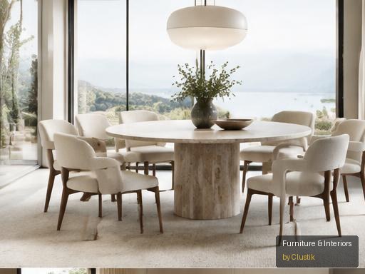 Helia Dining Table — editorial view 1