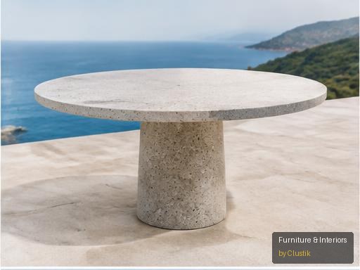 Garda Outdoor Table — editorial view 2