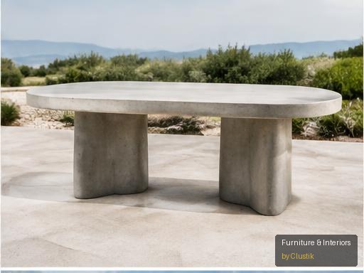Ítaca Outdoor Table — editorial view 2