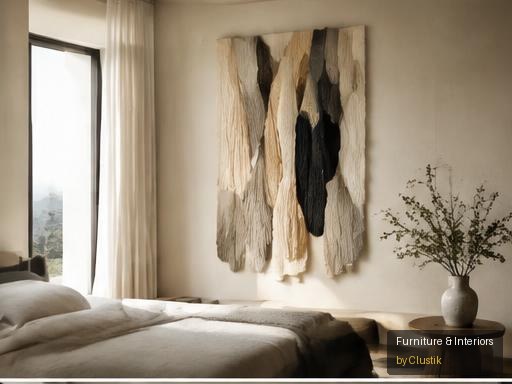 Fossil Wall Sculpture — editorial view 1