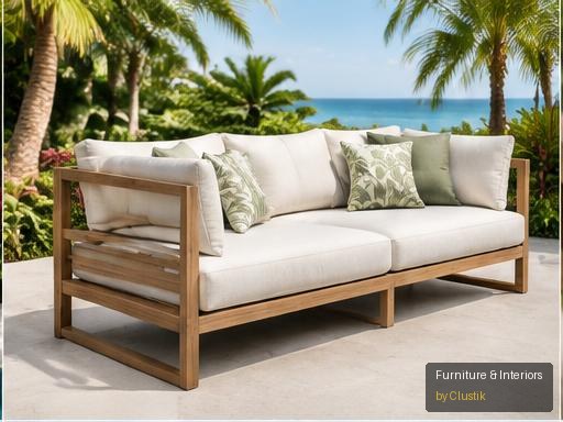 Arenal Outdoor Sofa — editorial view 2