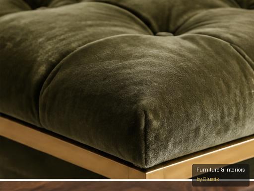 Alba Bedroom Bench — editorial view 3