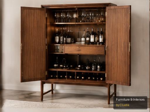 Sorel Bar Cabinet — editorial view 2