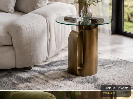 Wave Side Table — editorial view 1