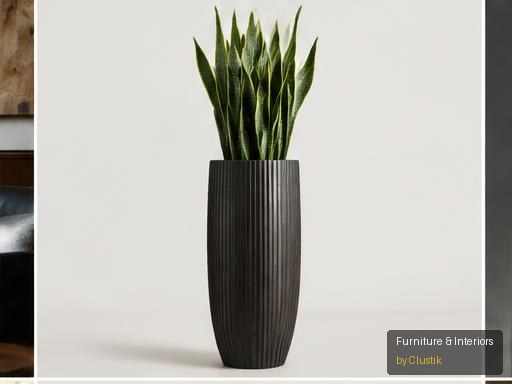 Quilla Planter — editorial view 2