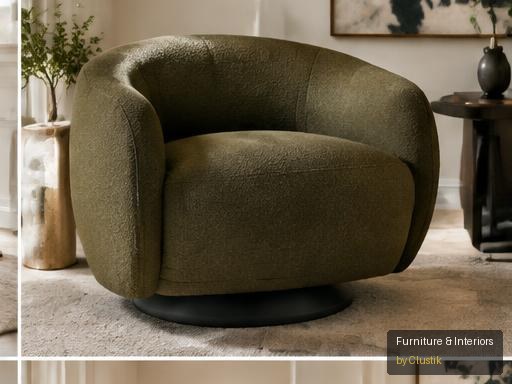 Dorian Lounge Chair — editorial view 2