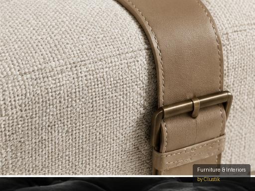 Cassis Bedroom Bench — editorial view 3
