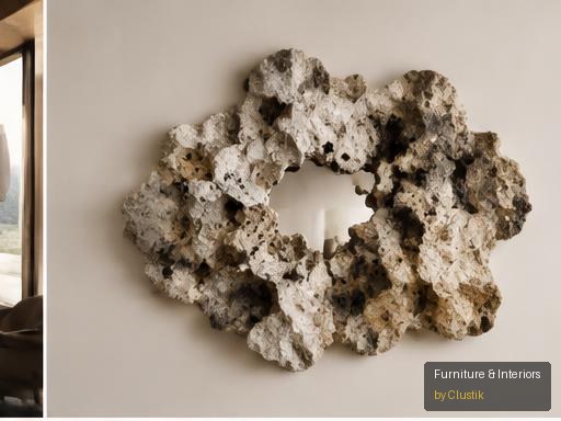 Aster Wall Sculpture — editorial view 2