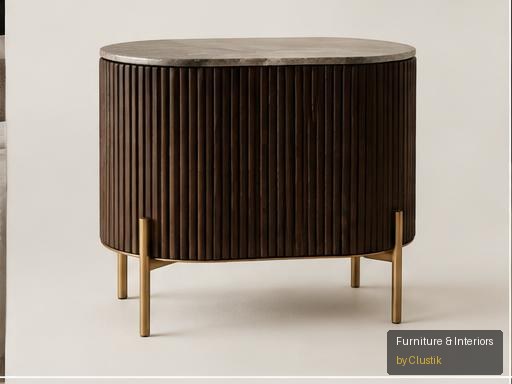 Halo Bedside Table — editorial view 2