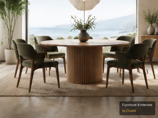 Lira Dining Table — editorial view 1