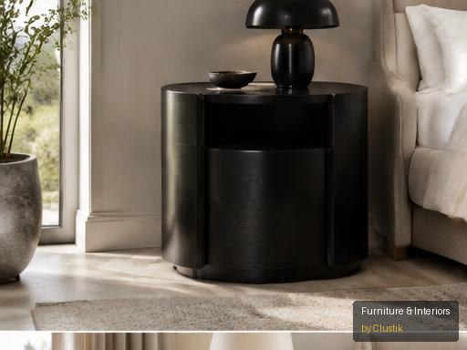 Ivory Nightstand — editorial view 1