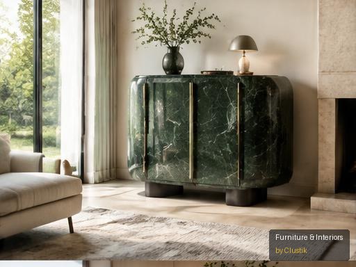 Ravel Bar Cabinet — editorial view 1