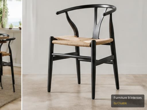 Bruna Dining Chair — editorial view 2