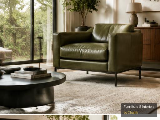 Bellamy Lounge Chair — editorial view 1