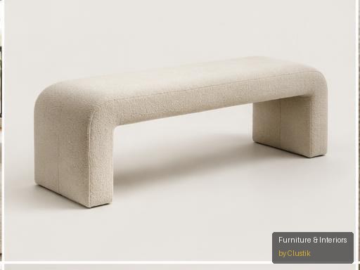 Zafra Bedroom Bench — editorial view 2
