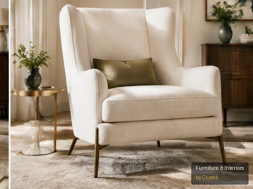 Elara Lounge Chair — editorial view 2