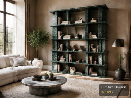 Sienna Bookcase — editorial view 1