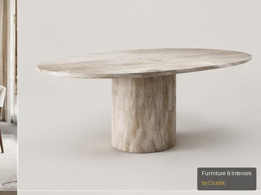 Helia Dining Table — editorial view 2