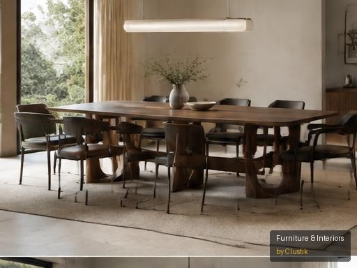 Iona Dining Table — editorial view 1