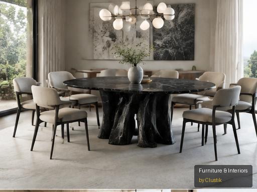 Jara Dining Table — editorial view 1