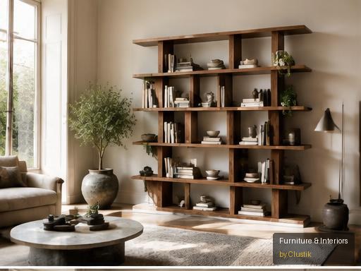 Oriel Bookcase — editorial view 1