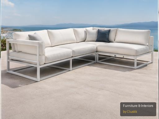Estío Outdoor Sofa — editorial view 2