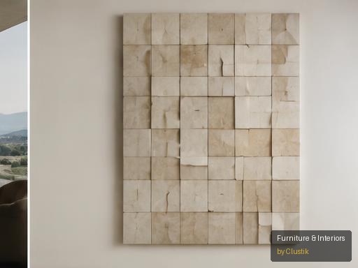 Tectona Wall Sculpture — editorial view 2