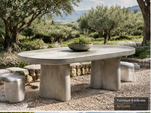 Ítaca Outdoor Table — editorial view 1