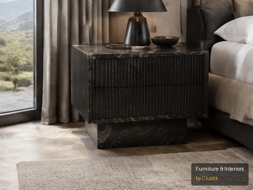 Kenia Nightstand — editorial view 1