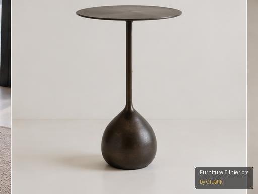 Ypsilon Side Table — editorial view 2