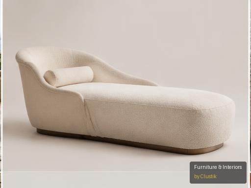 Dalia Chaise Lounge — editorial view 2