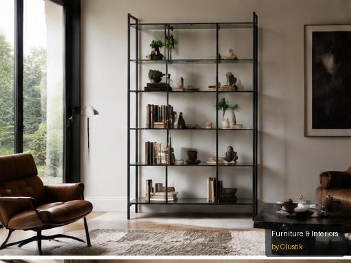 Runa Bookcase — editorial view 1