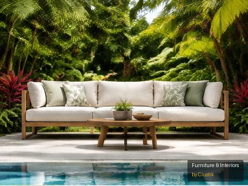Arenal Outdoor Sofa — editorial view 1