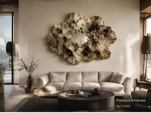 Aster Wall Sculpture — editorial view 1